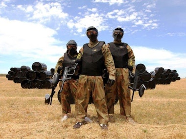 Half Day Paintballing Experience inc 100 paintballs in Southampton